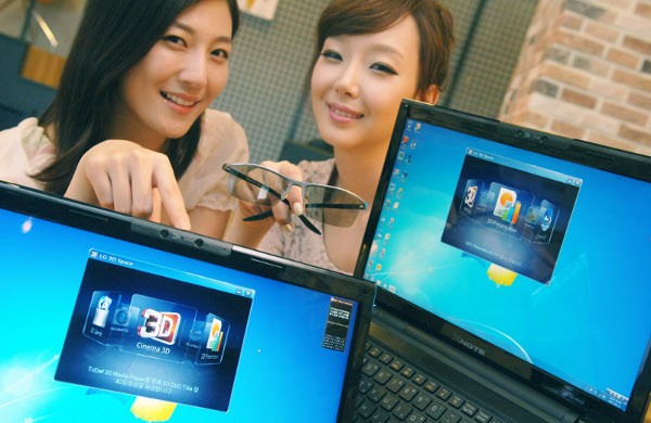 3D-ноутбук LG A530 с возможностью съемки 3D-фото и видео
