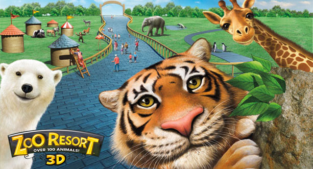 Zoo Resort 3D – первый трехмерный симулятор зоопарка для Nintendo 3DS