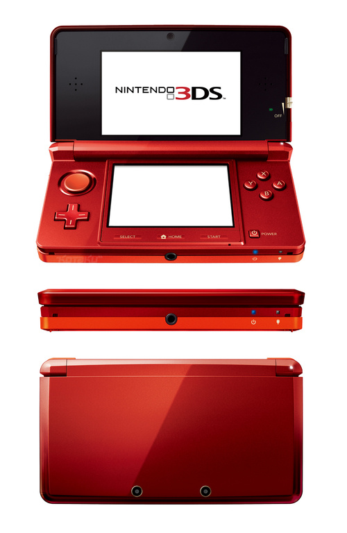 Nintendo 3DS скоро будет доступна в ярко-красном цвете