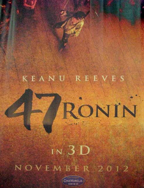 Мировая премьера 3D-фильма «47 ронинов» состоится 21 ноября 2012 года