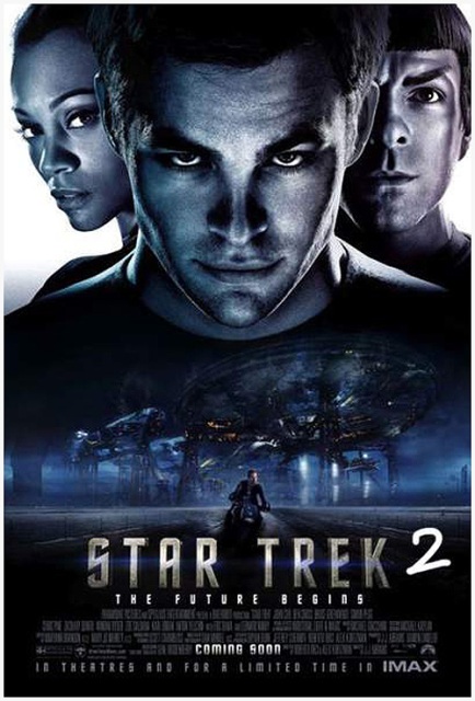 Постер к 3D-фильму «Звездный путь: Сиквел» 