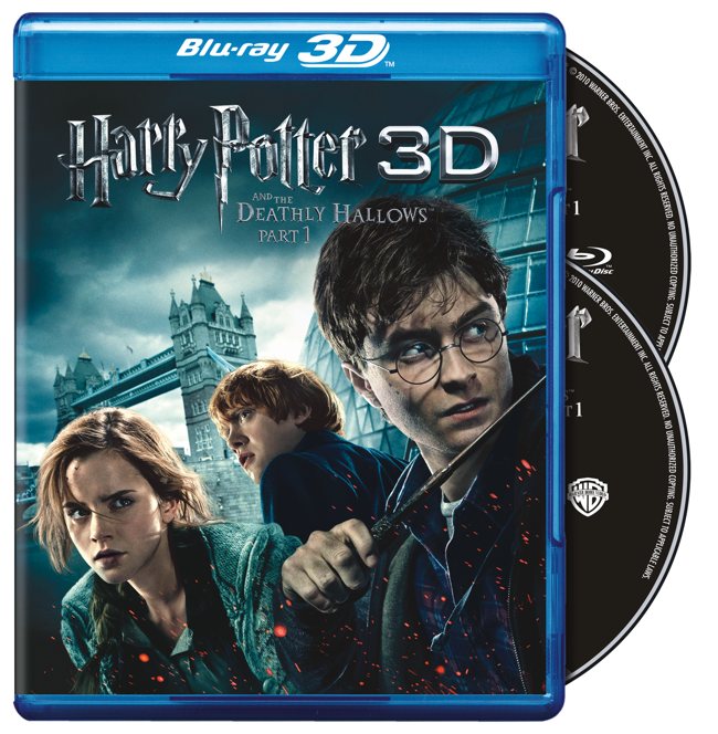 Blu-ray 3D «Гарри Поттер и Дары смерти» диск 1