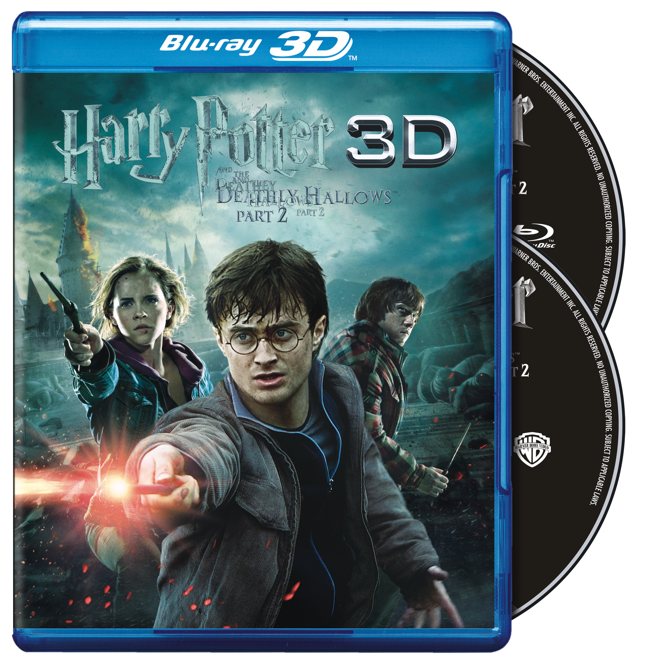 Blu-ray 3D «Гарри Поттер и Дары смерти» диск 2