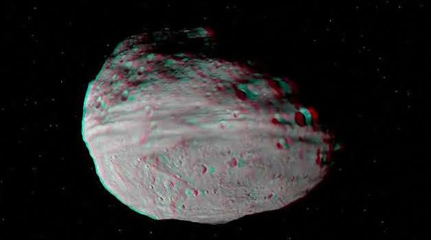 NASA опубликовала 3D-видеоролик с астероидом Веста