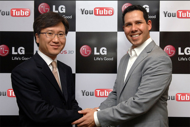 Сотрудничество LG Electronics и YouTube 