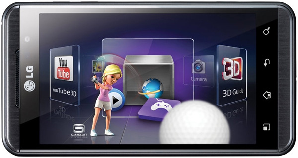 LG Optimus 3D: первый в России 3D-смартфон