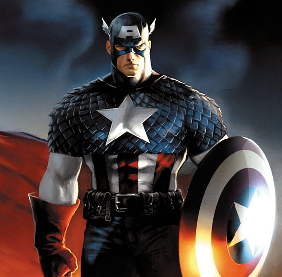 Капитан Америка из комиксов 