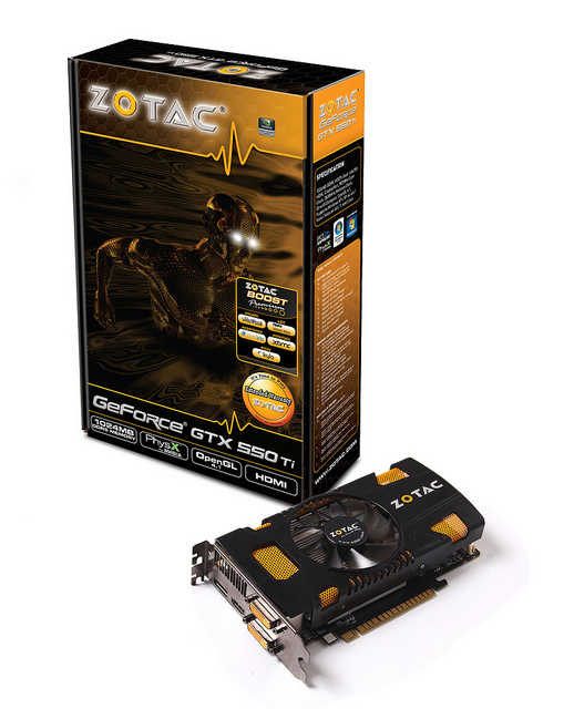 Zotac GeForce GTX 550 Ti