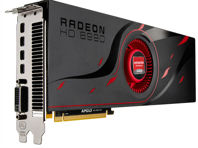 Адаптеры AMD Radeon HD 6990 
