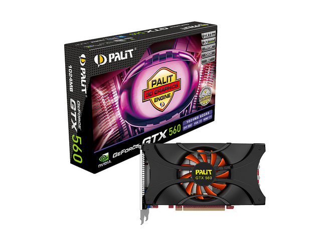GeForce GTX 560 от Palit