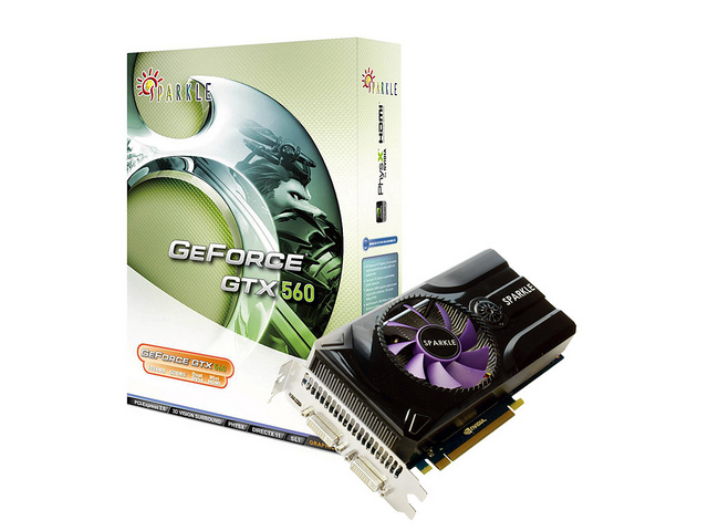 GeForce GTX 560 от Sparkle