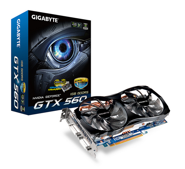 GeForce GTX 560 от Gigabyte