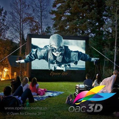 CineBox 3D: кинофильмы под открытым небом от Open Air Cinema