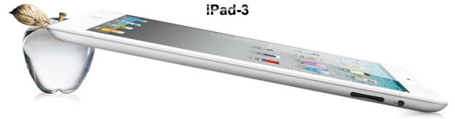 iPad 3 больше не трехмерный