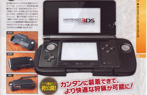 Дополнительный аналоговый стик Kakuchou Slide Pad для Nintendo 3DS