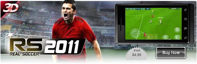 Real Soccer 2011 для LG P920 Optimus 3D
