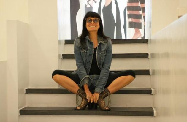 Норма Камали (Norma Kamali) использует 3D во время презентации коллекции одежды
