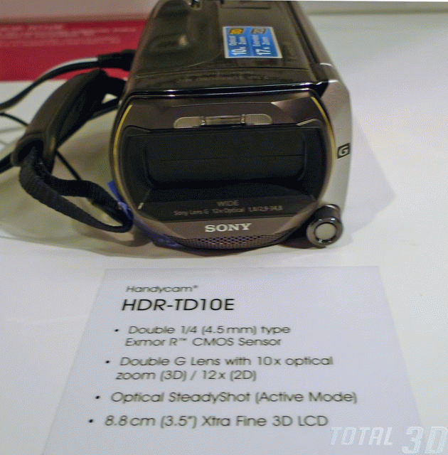 Full HD 3D-камкордер Sony Handycam HDR-TD10E 