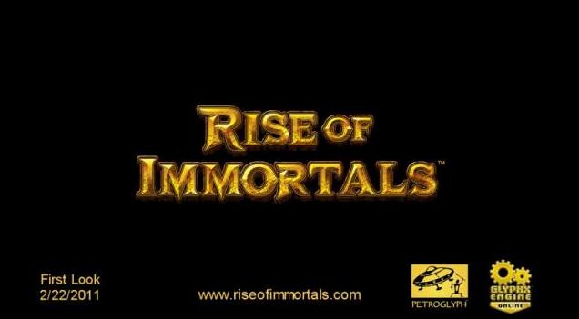 Онлайн-игра Rise of Immortals доступна с 12 сентября