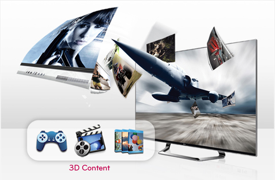 Контент 3D World для LG Cinema 3D
