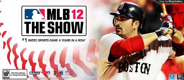 Адриан Гонсалес (Adrian Gonzalez) на обложке MLB 12 The Show