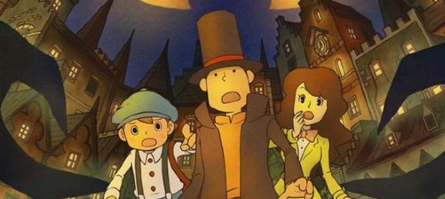 3D-игра Professor Layton and the Mask of Miracle для Nintendo 3DS