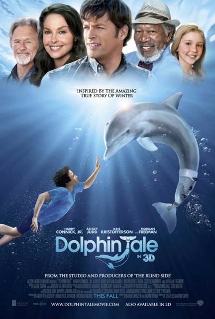 Новый YouTube стерео 3D-трейлер к 3D-фильму «История дельфина» (Dolphin Tale)
