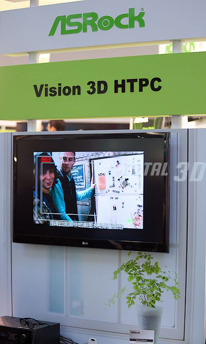 Стенд ASRock: 3D-HTPC Vision 3D второго поколения