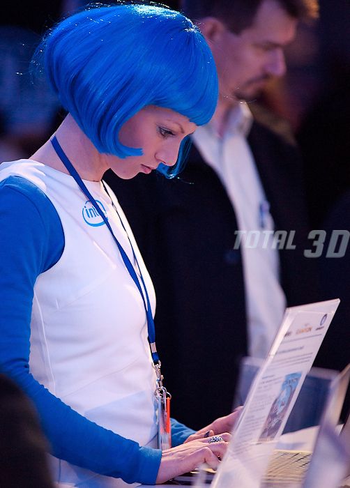 Booth Babes компании Intel, CeBIT 2012