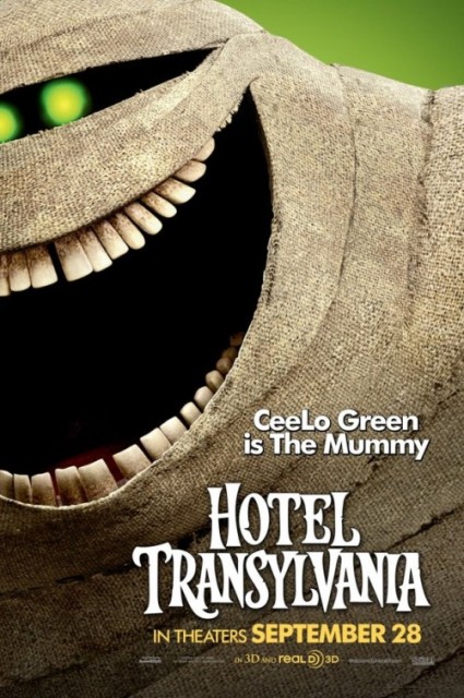 Постер к 3D-фильму «Монстры на каникулах» – Hotel Transylvania (Отель Трансильвания)