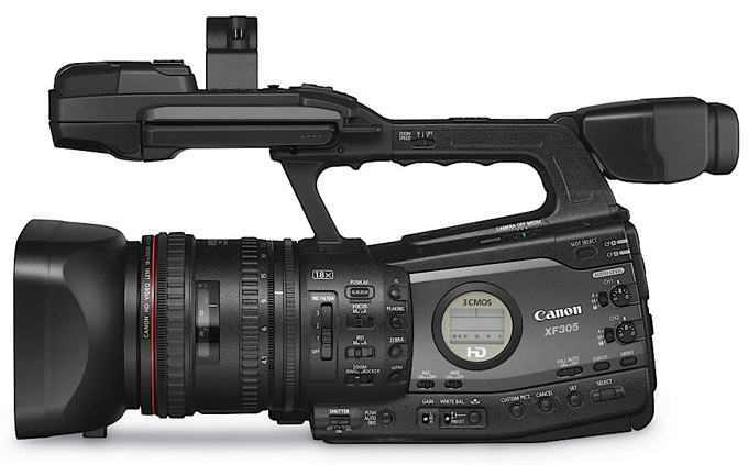 3D - Canon XF305 
