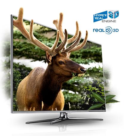 UE60D8000: самый большой 3D-ТВ Samsung 2011 года