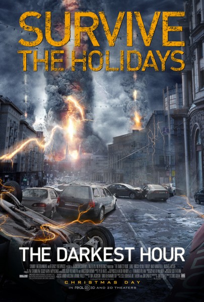 10 – The Darkest Hour 3D – постер 3D-фильма
