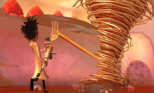 Режиссеры 3D-мультфильма «Облачно, возможны осадки в виде фрикаделек 2» – Крис Перн и Коди Кэмерон
