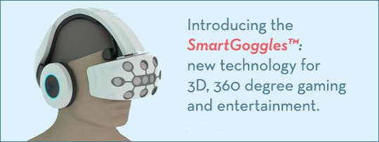 SmartGoggles: стерео 3D-система виртуальной реальности с 360° обзором