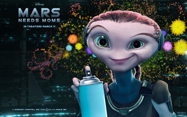 3D-фильм Disney «Тайна Красной планеты» - Mars needs mMoms