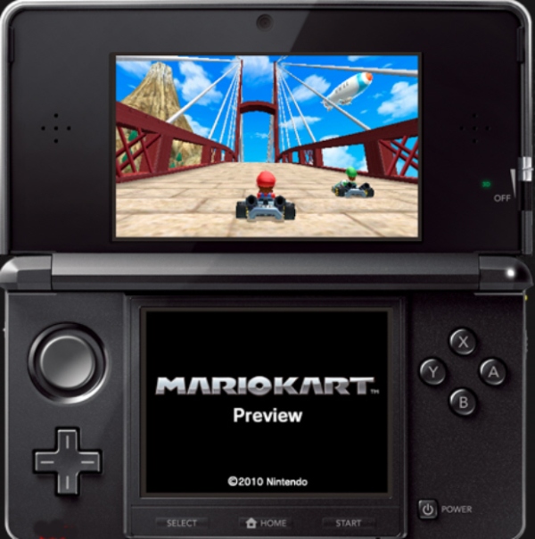 Super Mario и Mario Kart выйдут в 3D для Nintendo 3DS