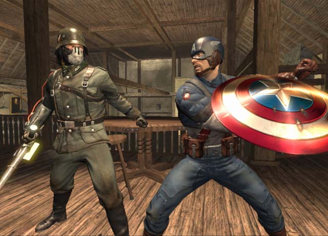 Еще один скриншот из Captain America: Super Soldier