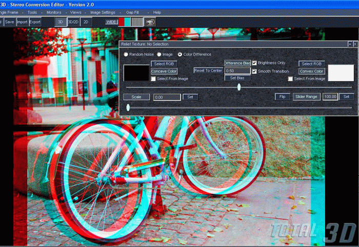 Обзор Gimpel3D, reliief texture