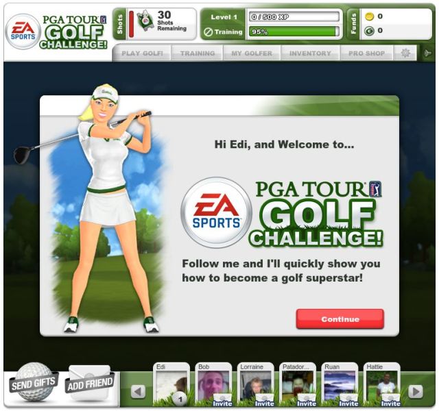 EA SPORTS PGA TOUR Golf Challenge на выставке Electronic Entertainment Expo (E3)