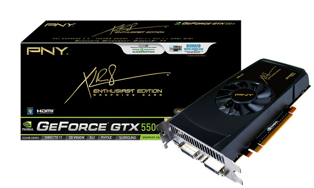 PNY GeForce GTX 550 Ti