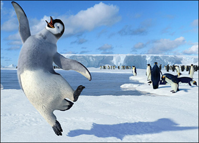 Приключения пингвинов в 3D-мультфильме «Делай ноги 2»