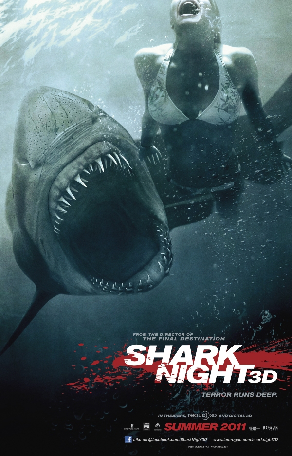 Кинофильм «Акулья ночь 3D» (Shark Night 3D) от режиссера Дэвида Р. Эллиса (David R. Ellis)