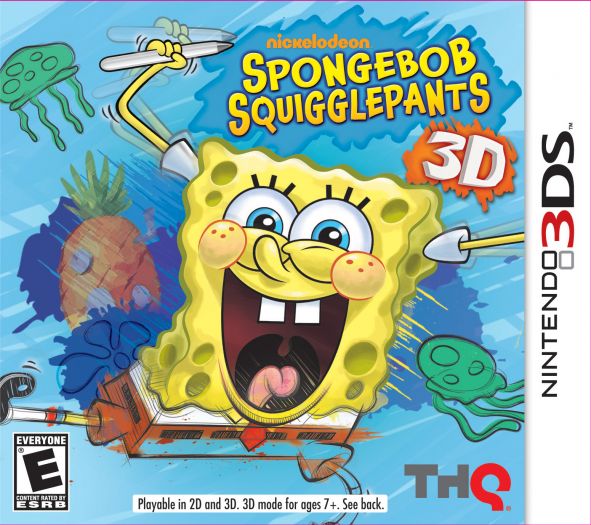 3D-игра SpongeBob SquigglePants для Nintendo 3DS