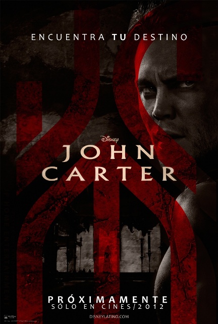Мировая премьера 3D-боевика «Джон Картер» состоится 8 марта 2012 года