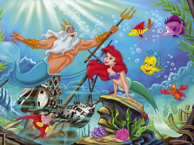 Компания Disney конвертирует мультфильм «Русалочка» (The Little Mermaid) в стерео 3D