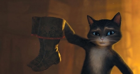 Сальма Хайек озвучила Кити в 3D-мультфильме «Кот в сапогах 3D»