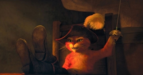 Сценарий к 3D-мультфильму «Кот в сапогах 3D» написали Брайан Линч, Дэвид Х. Штейнберг, Том Вилер, Джон Зак 