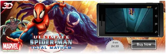 Spider-Man: Total Mayhem для LG P920 Optimus 3D