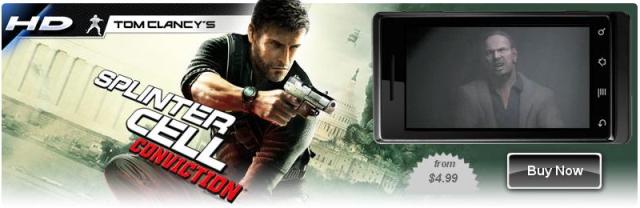 Tom Clancy's Splinter Cell Conviction для LG P920 Optimus 3D